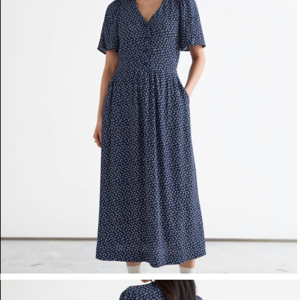 Floral Midi Summer dress - & other stories